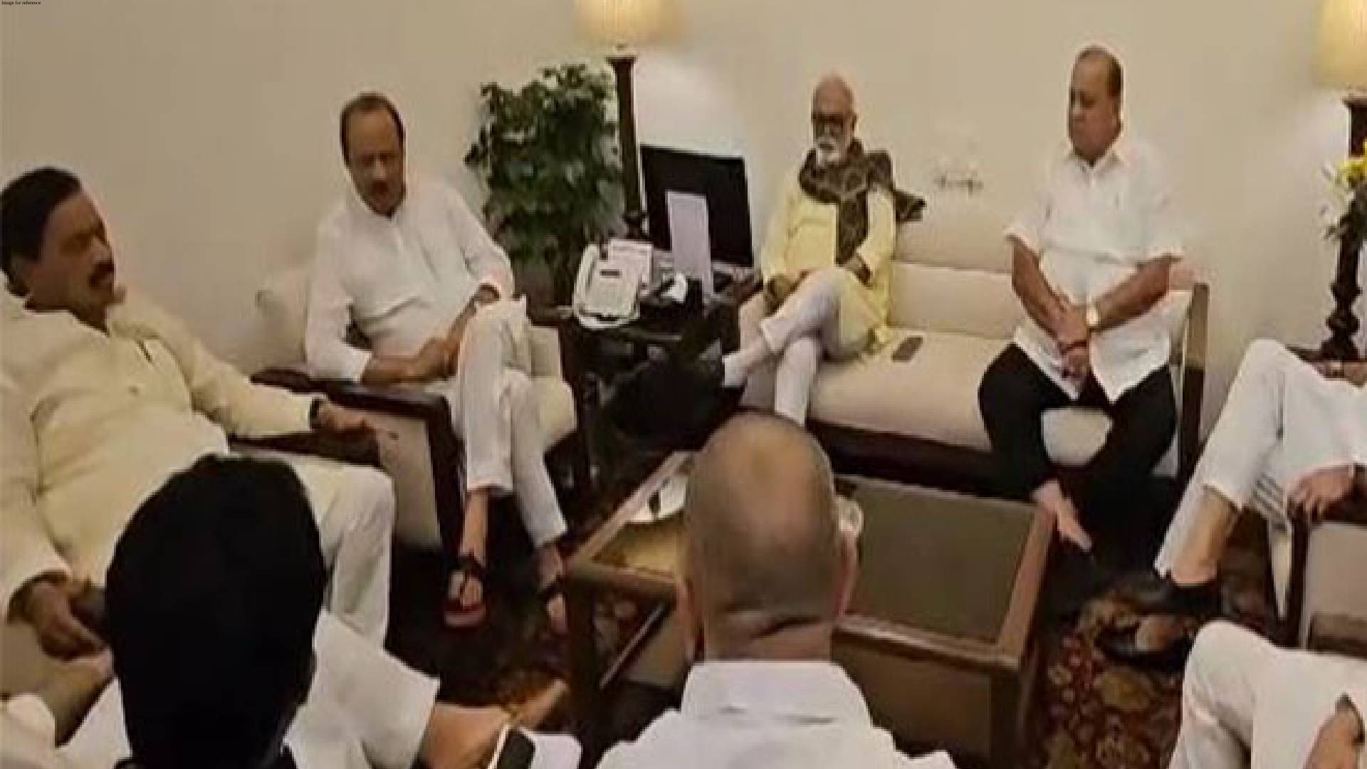 Maharashtra: Key meeting of NCP leaders underway at Ajit Pawar's residence; to review LS poll results